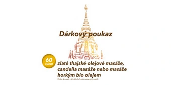  E-Gutschein Gold-Thai-Ölmassage, Candela-Massage, Massage mit heißem BIO-Öl 60 min.